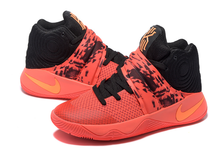 Nike Kyrie 2 Orange Black Basketball Shoes - Click Image to Close